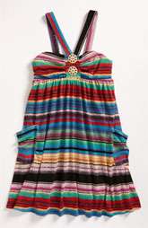 Truly Me Stripe Dress (Little Girls & Big Girls) $48.00