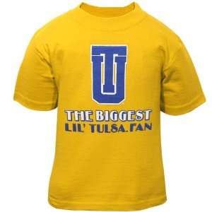   Hurricane Gold Toddler Biggest Lil Fan T shirt