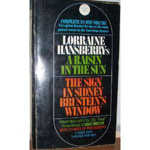   Window. Complete in One Volume Lorraine Hansberry  Books