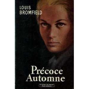  Precoce automne Louis Bromfield Books