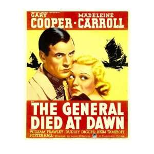  The General Died at Dawn, Gary Cooper, Madeleine Carroll 