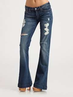 For All Mankind   Jiselle Destroyed Jeans