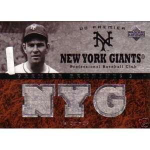  07 UD MEL OTT Premier Game Worn Triple Jersey #d /75 