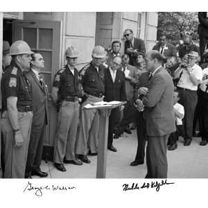 George Wallace & Nicholas Katzenbach 8 1/2 X11 Photograph (The Stand 