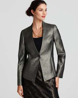 Jones New York Collection Metallic Tweed Fitted Jacket   Suits 