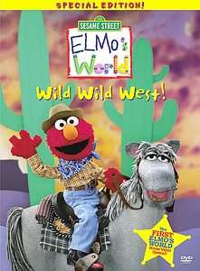 Elmos World   Wild Wild West DVD, 2001  