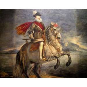  Velazquez   Philip IV on Horseback   Hand Painted   Wall 