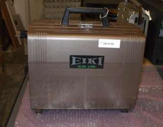 Vintage EIKI ESL 0 Super Slim Line Slotload 16mm Film Projector With 