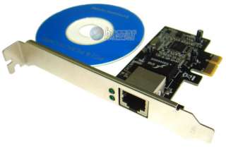 PCIe Gigabit Ethernet LAN Network 1G PCI E Express Card  