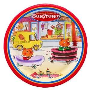 Richard Scarrys Busytown   Dessert Plates