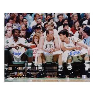 Robert Parrish, Larry Bird and Kevin McHale Boston Celtics   3 