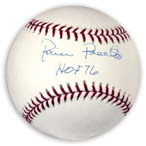 Robin Roberts Autographed Baseball  Details HOF 76 Inscription