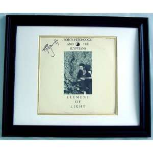 ROBYN HITCHCOCK Autographed CUSTOM FRAMED Signed Album LP