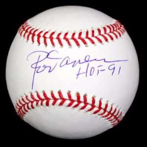 Rod Carew Signed Autograph hof 91 Ml Baseball Psa/dna