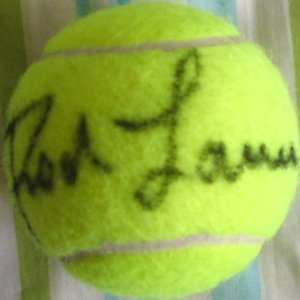 Rod Laver autographed tennis ball