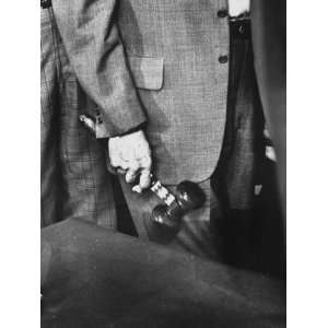  Hand of Sen. Sam Ervin Holding Gavel During Watergate 