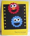 Stampin Up birthday kids invitations Elmo Cookie LOT items in 