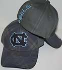 north carolina tar heels grey tartan fitted hat nwt m l returns 