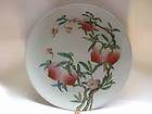 Old Chinese Famille Rose Figurine Tea Plate  