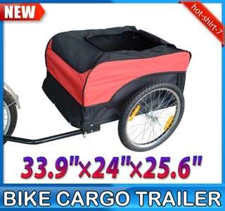 New Utility Bike Bicycle Cargo Trailer Cart Carrier Folding Frame 