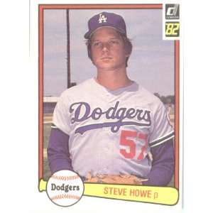  1982 Donruss # 158 Steve Howe Los Angeles Dodgers Baseball 
