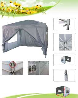 WATERPROOF 10x10 EZ Pop Up Party Wedding Tent Canopy  