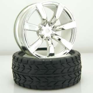   road 7 26mm Spoke Plastic Wheel Rim &Rubber Tyre,Tires I25 F17  