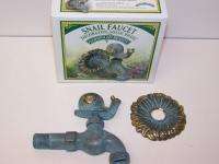 NEW Solid Brass Snail Faucet/Decorative Antique Look  