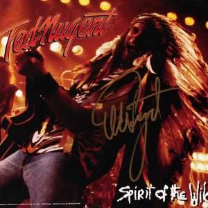 Ted Nugent Autographed Signed Spirit of the Wild Album LP UACC