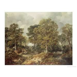 com Gainsboroughs Forest Giclee Poster Print by Thomas Gainsborough 