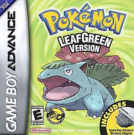Pokemon LeafGreen Version Nintendo Game Boy Advance, 2004 045496734121 