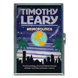 Timothy Leary Marijuana Book ID Holder Cigarette Case or Wallet Made 