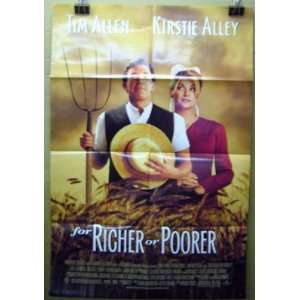  Movie Poster For Richer Or Poor Tim Allen Kristie Alley 