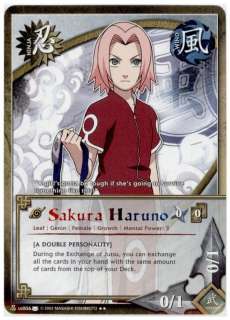 3X N US006 (ALT ART) SAKURA HARUNO Rare Naruto Card NEW  