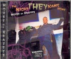 CD HOUSE OF KRAZEES NIGHT THEY KAME HOME icp/twiztid G  