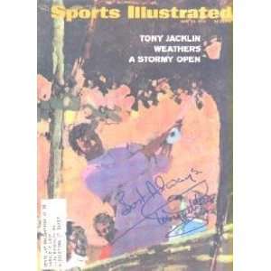  Tony Jacklin (Golf) Autographed Sports Illustrated 