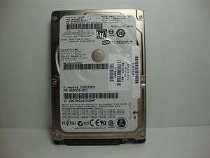 Fujitsu 320GB MHZ2320BH G2 PN 469003 001 LBA 625142448 SATA Laptop 