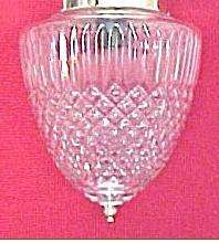   Glass 4 X 8 Ceiling Light Shade Lamp Globe f/ Flush Mount Swag Pendant