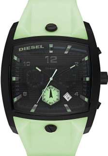 Diesel Glow Black Chrono Analog Mens Watch DZ4195  