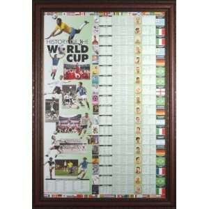  World Cup History   Unsigned & Framed   Collage Display 