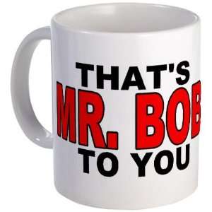  MR. BOB Birthday Mug by 