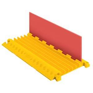   , Orange Lid with Yellow Ramp, 36 Length, 17.25 Width, 1.95 Height