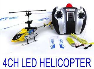 NEW Avatar F106 4CH Infared RC Helicopter With Gyro LED  