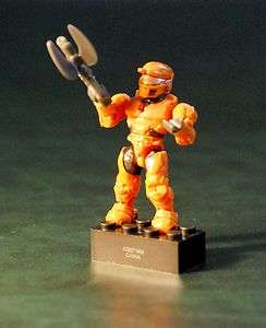 Halo Mega Bloks Series 3 Orange UNSC Spartan  