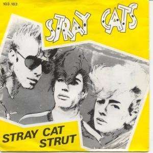   Drink That Bottle Down Holland 45 W/ Picture Sleeve STRAY CATS Music