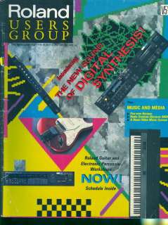  Group Magazine New Sound of Digital Synthesis/Pee Wee Herman  