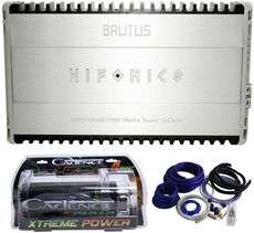 Hifonics BRZ1700.1D Mono 1700 Watt RMS Car Amplifier BRZ1700.1 