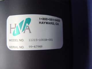 HVA High Vacuum Apparatus Pneumatic Gate Valve DN250 12VDC RF350 11215 