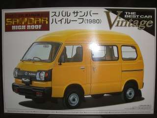 24 AOSHIMA SUBARU SAMBAR HIGH ROOF (VINTAGE)  