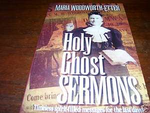 Holy Ghost Sermons by Maria Woodworth Etter*BRAND NEW** 9781577941606 